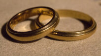 Two male wedding rings