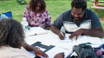 Pukatja Bible translation workshop with Pitjantjatjara translators