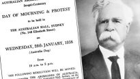 Aboriginal protest notice with William Cooper