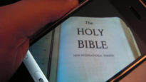 A Bible on digital device