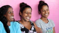 A Girl & her world work with Shiwana, her mum and her sister in Fiji.