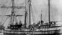 South Sea islanders on the labour recruitment ship "May" at Bundaberg