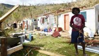 Damage from Tropical Cyclone Harold